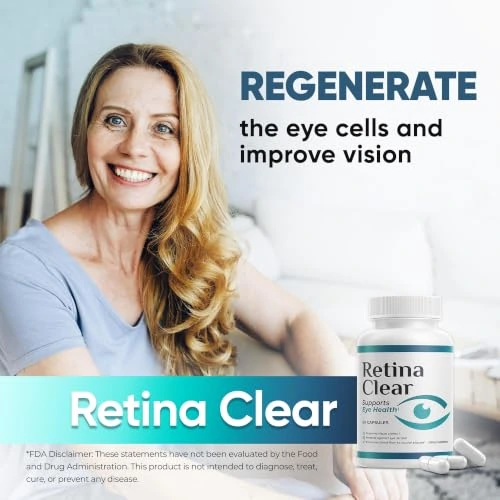 Woman enjoying clear everyday vision with RetinaClear eye-health support